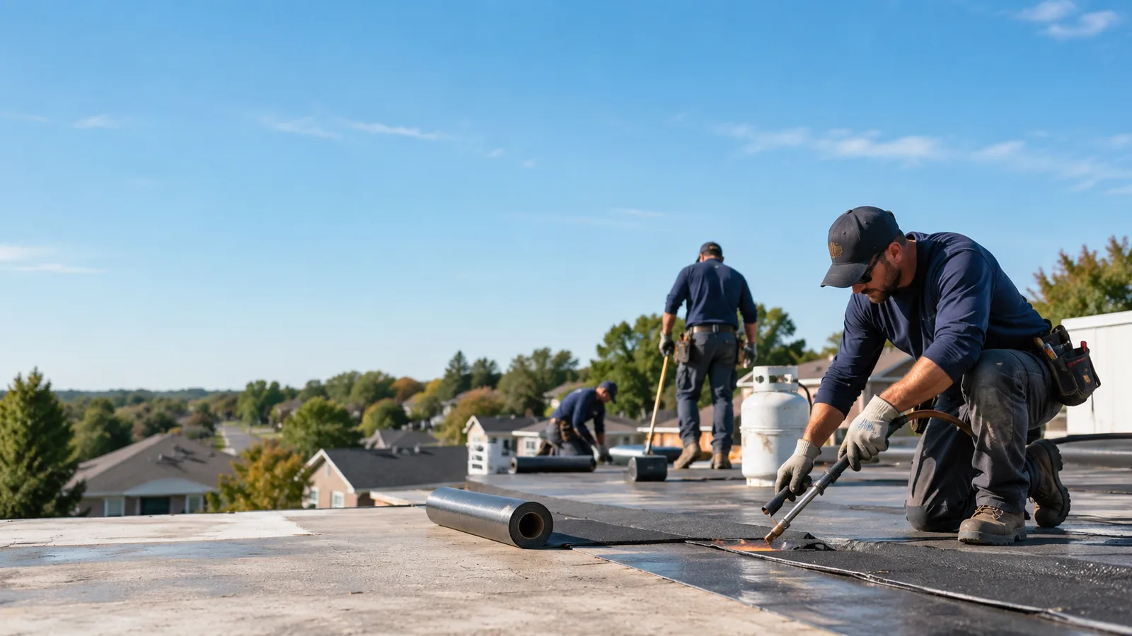 Flat Roof Leak Repair providers in Newkirk, OK